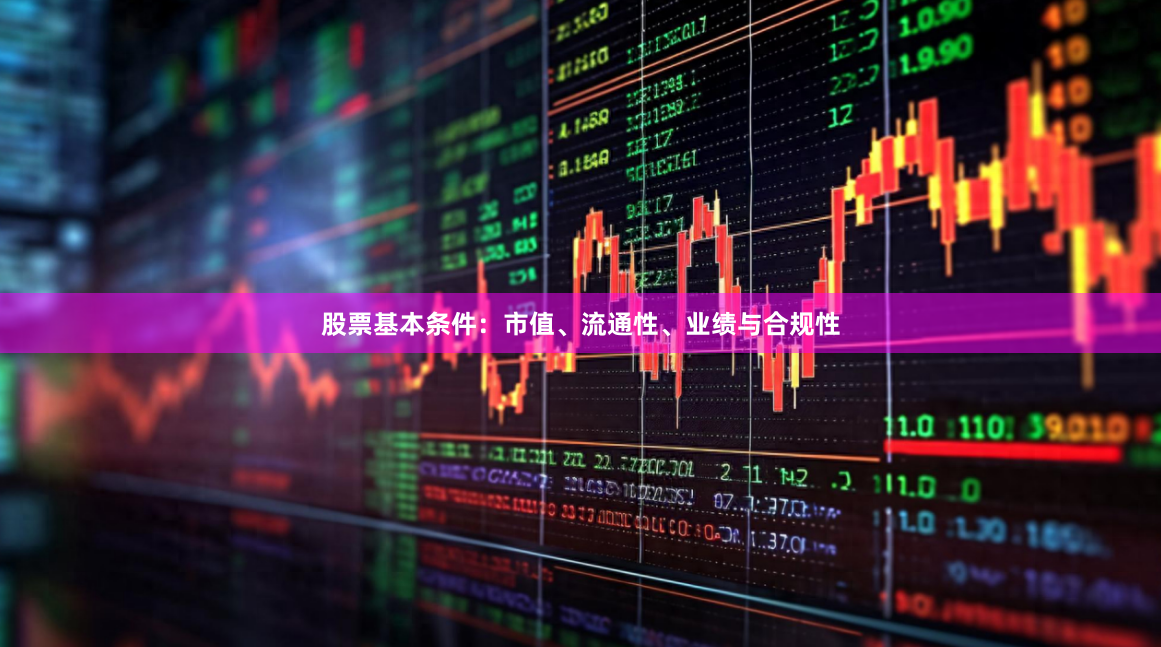 股票基本条件：市值、流通性、业绩与合规性